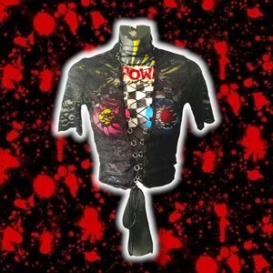 Deadstock Dolls Kill Widow D Ring Corset Lace Crop Top